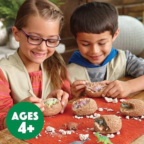 MindWare Dig It Up! Dinosaur eggs excavation kit thumbnail 2