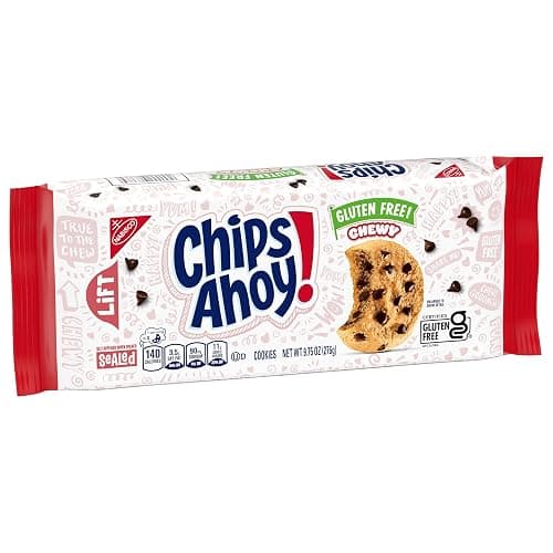 CHIPS AHOY! Chewy Gluten Free Fudgy Chocolate Chip Cookies, 9.75 oz (Pack of 2) thumbnail 10