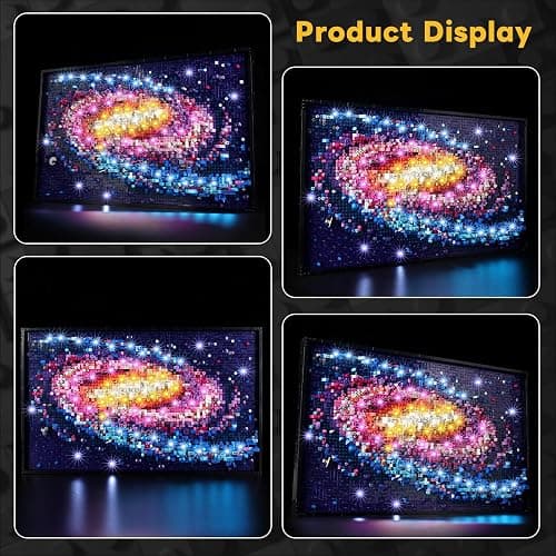 Kyglaring LED Light Kit Compatible with Lego The Milky Way Galaxy 31212 Building Blocks, Upgraded Lighting Accessories for Art 31212 Building Set (Lights Only, No Model Set) (Classic Version) thumbnail 5