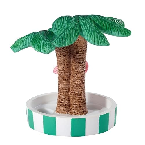 Avanti Linens - Toothbrush Holder, Durable Countertop Accessories, Stylish Bath Decor (Flamingo Paradise Collection) thumbnail 3