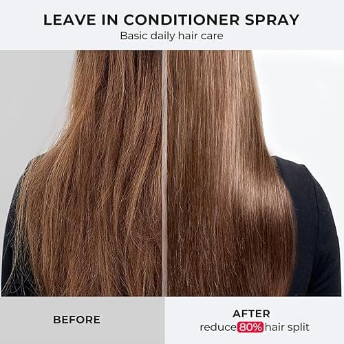 TYMO Heat Protectant Spray for Hair with Argan Oil for Styling Tools, Heat Protection Spray to Smooth & Hydrate, Natural Clean Formulation, Multi-benefit Treatment, Lightweight for All Hair Types thumbnail 5
