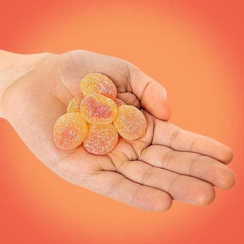 Maynards Fuzzy Peach Candy, Gummy Candy, Bulk Candy, Family Size, 814 g thumbnail 8