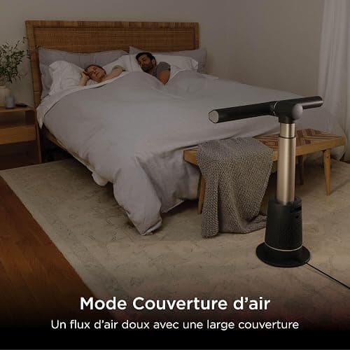 Shark TurboBlade Ventilateur colonne sans pale, 10 vitesses TF200SEU, Gris Anthracite, 78 cm thumbnail 4
