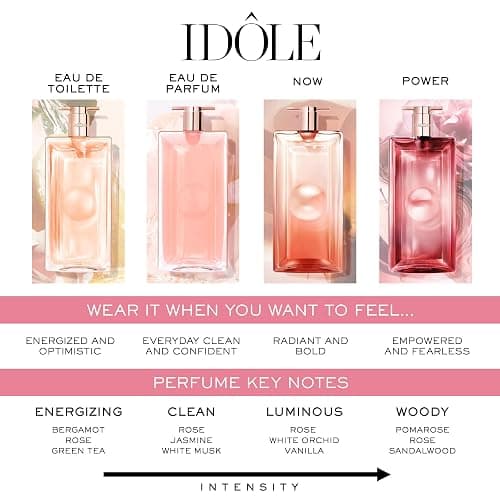 Lancôme Idôle Eau de Parfum - Long Lasting Fragrance with Notes of Bergamont, Jasmine & Vanilla - Fresh & Floral Women's Perfume thumbnail 7