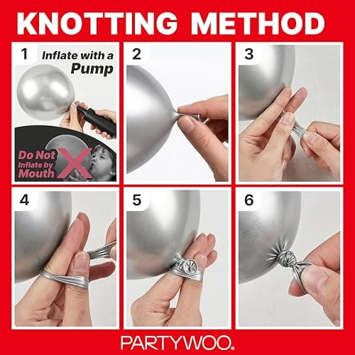 PartyWoo Red Balloons 140pcs Different Sizes of 18 12 10 5 Inch | Balloons for Birthday Graduation Bachelorette Citizenship Anniversary Cherry Casino Theme Party Decorations Red-Y57 thumbnail 7