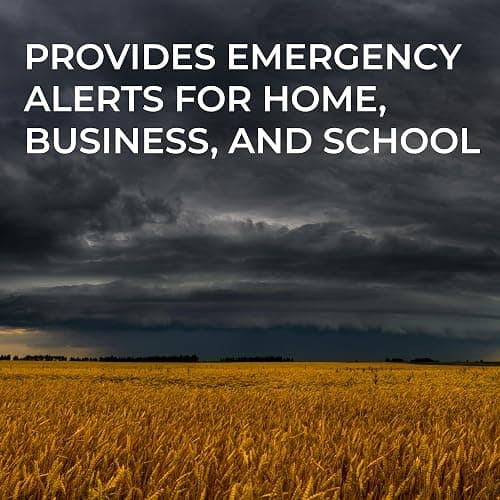 Midland - WR120B - NOAA Emergency Weather Alert Radio - Localized Programming, Trilingual Display, 60+ Emergency Alerts, Alarm, Selectable Alert Tone thumbnail 7