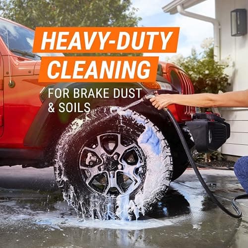 Armor All Heavy Duty Wheel and Tire Cleaner, Car Wheel Cleaner Spray, 22 Oz, Multicolor, 1.37 Pound (Pack of 1) thumbnail 6