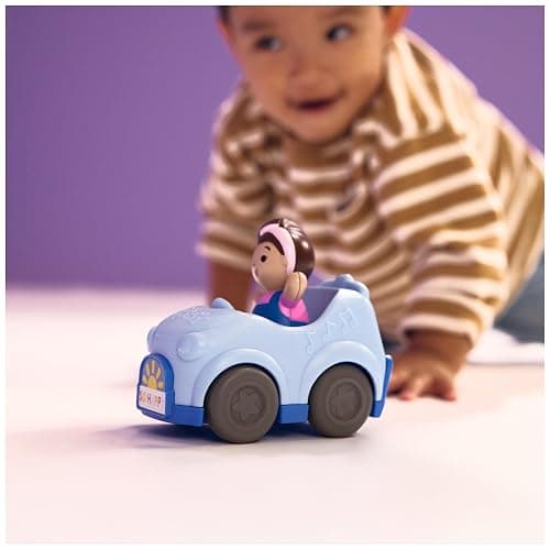 Ms. Rachel 1-2-3 Roll! Vehicle with Click-in Figure & Pull Back Action, Educational Toys & Toddler Toys for Girls & Boys Ages 1-3Y+ thumbnail 9