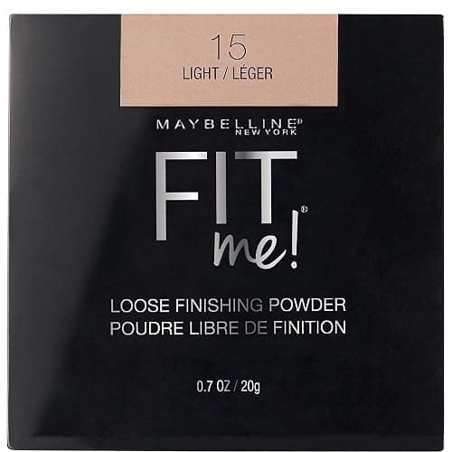 Maybelline Fit Me Loose Setting Powder, Face Powder and Finishing Makeup, Light, 1 Count - Image 1