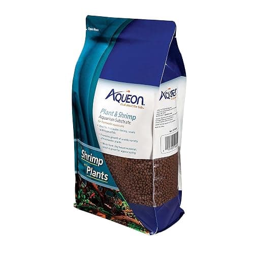 Aqueon Plant and Shrimp Aquarium Substrate, Aqua Soil for Fish Tanks, 5 Pounds - Image 1
