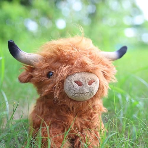 Yytoyshop Highland Cows Plush Pillow Adorable Cow Stuffed Animal Plushies Toys Soft Fluffy Cow Plush Pillow for Birthdays Day (Highland Cows) thumbnail 6