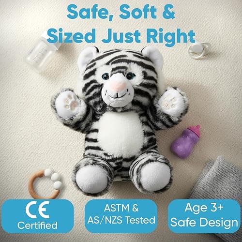 Love By Emi Interactive Stuffed Animal Feeding Sleeping Toy Gift thumbnail 5