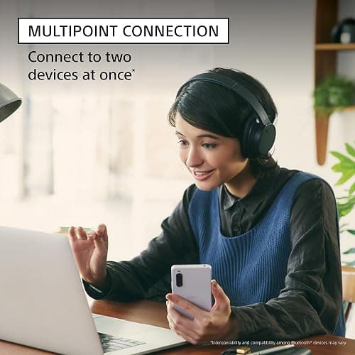 Sony WH-CH720N Noise Canceling Wireless Headphones Bluetooth Over The Ear Headset with Microphone and Alexa Built-in, White New thumbnail 6