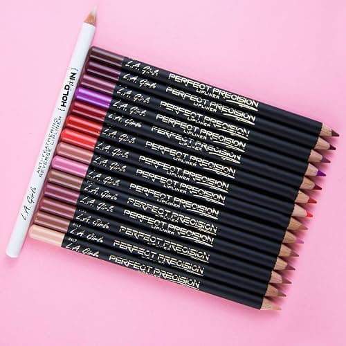 L.A. Girl PERFECT PRECISION LIPLINER, Deep Red GP721 - Rich Colour Lip Pencil for Defining, Lining and Shaping Lips - Smooth, Long-Lasting, Easy to Apply thumbnail 4