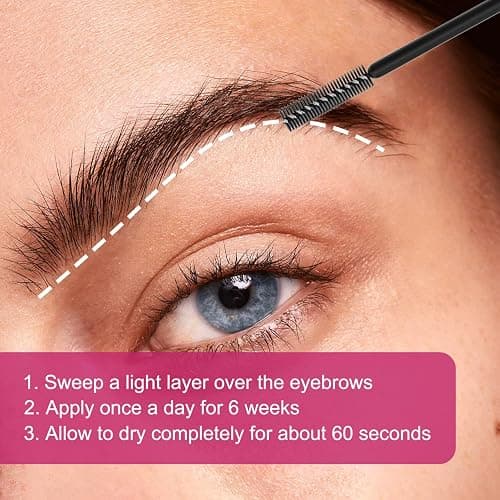 Eyebrow Growth Serum Advanced Eyebrow Serum for Women Eye Brow Serum for Growth Thicker, Fuller, Naturally Beautiful Brows - 5mL thumbnail 3