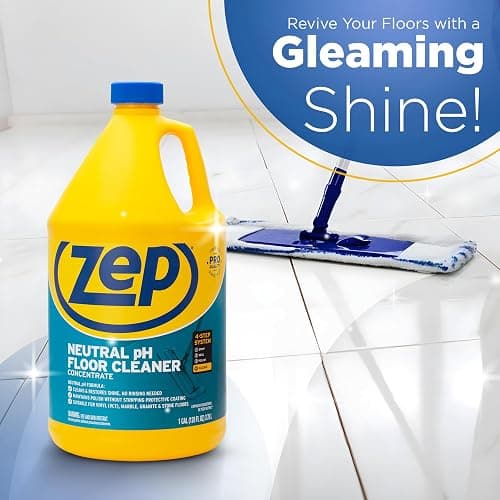 Zep Neutral PH Industrial Floor Cleaner - 1 Gallon - ZUNEUT128 - Concentrated Pro Trusted All-Purpose Floor Cleaner thumbnail 3