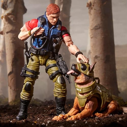 G.I. Joe Classified Series #157, Christopher Law Lavigne & Order, Collectible 6 Inch Action Figure & German Shepherd Dog Figure with 14 Accessories | G.I. Joe Classified 6 Inch Action Figure Deluxe - Christopher Law Lavigne & Order #157 thumbnail 2