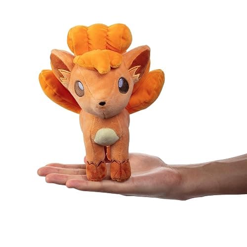 Pokemon Vulpix 8" Plush - Officially Licensed - Generation One Figure - Authentic Soft Stuffed Animal Toy - Holiday Christmas Stocking Stuffer Gift for Kids, Boys, Girls - 2+ thumbnail 6
