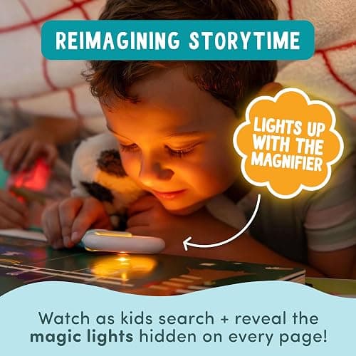 Glo Pals Light Up Bundle Bath Toy, Book, 2 Light Cubes & 1 Magic Magnifier | Water-Activated Light-Up Blair Character & Cubes Bath & Pool Toys, Interactive Book With Magic Magnifier, Batteries Included thumbnail 3