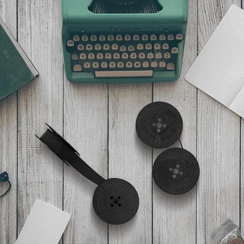 Vintage Manual Typewriter Spool Ribbon Black Ink- for Royal… thumbnail 6