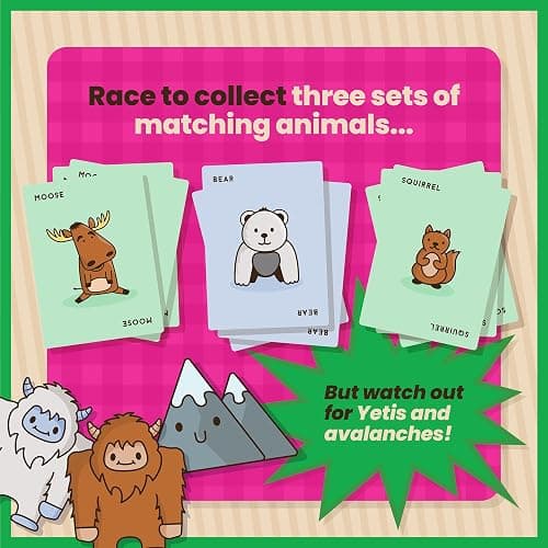 Moose Match Mayhem - by Taco Cat Goat Cheese Pizza – A Wild Adventure, Speed-Matching Card Game! Easy, Fast and Fun for Family Game Night for Kids Ages 7+, Teens, Adults thumbnail 4