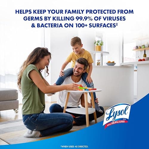 Lysol Disinfectant Wipes Bundle, Dorm Room Essentials, Multi-Surface Cleaning Wipes, For Disinfecting & Cleaning, Lemon & Lime Blossom, Crisp Linen, Mango & Hibiscus, 3x80 ct thumbnail 9