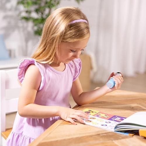Melissa & Doug Sticker Wow!™ 24-Page Activity Pad and Sticker Stamper, 300 Stickers, Arts and Crafts Fidget Toy Collectible Character – Dog - for Kids Ages 3+ - FSC Certified thumbnail 5