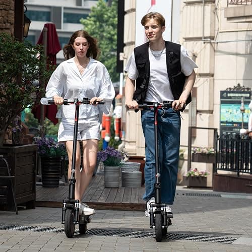 EVERCROSS EV85F/EV10K PRO Electric Scooters Adults, 8.5''/10'' E-Scooter Foldable - APP, 350W/500W Motor, 7.8AH/11.4AH Battery, 15KG/16KG weight, 3 Speed Modes, Dual shock absorbers thumbnail 7