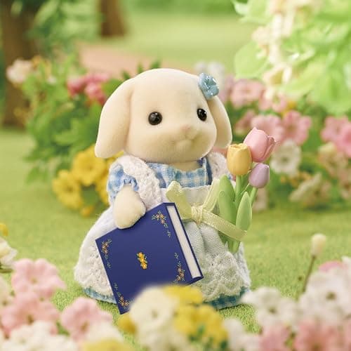 Calico Critters Flora Rabbit Family - Set of 5 Collectible Doll Figures for Children Ages 3+ thumbnail 7
