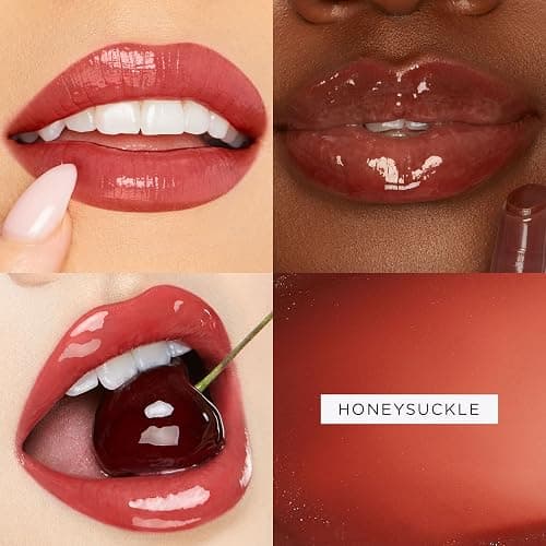 tarte maracuja juicy lip plump – Hydrating & Volumizing Lip Plumper Gloss Balm with Nourishing Hyaluronic Acid, Plumps & Moisturizes, Vegan & Cruelty-Free, full size, honeysuckle thumbnail 2