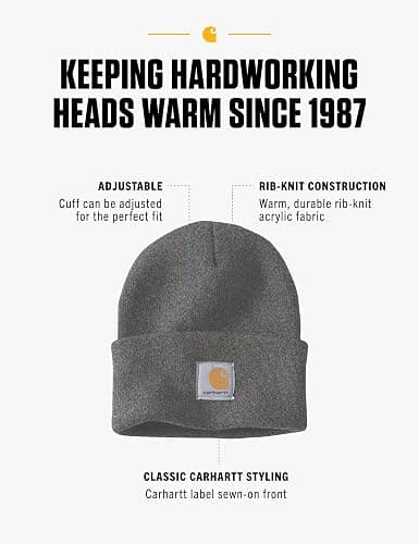 Carhartt Men's Knit Cuffed Beanie thumbnail 2