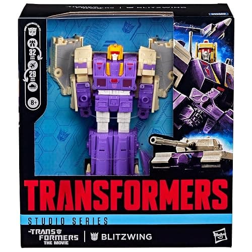 Transformers Studio Series The The Movie Blitzwing, Collectible 3-in-1 Converting 7-inch Leader Class Action Figure, 8+ | Transformers Studio Series 8 Inch Action Figure Leader Class (2026 Wave 4) - Blitzwing thumbnail 6