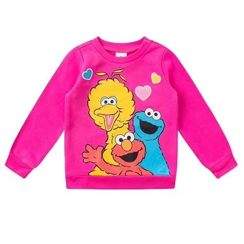Sesame Street Girls 2 Piece Sweater and Pants Set for Infant and Toddler thumbnail 2