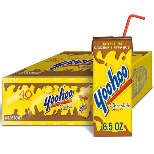 Yoo-hoo Chocolate Flavored Drink, 6.5 fl oz Boxes 40 Pack, Ready to Drink, Caffeine-Free, 99% Fat-Free, High in Calcium & Vitamin D - Image 1