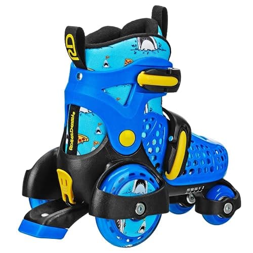Fun Roll Beginner Roller Skates by Roller Derby, Adjustable Sizing, Skates for Kids, Toddlers, Boys, Girls thumbnail 2