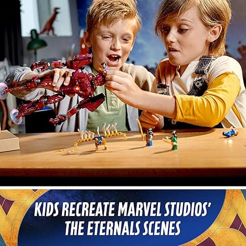 LEGO Marvel The Eternals in Arishem’s Shadow 76155 Building Kit - Multicolor thumbnail 4