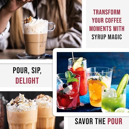 Torani Syrup Variety Pack – Blue Raspberry, Watermelon & Coconut Flavors for Italian Soda, Lemonade, Tea & Mocktails | 3 Pack with 3 Pumps thumbnail 4