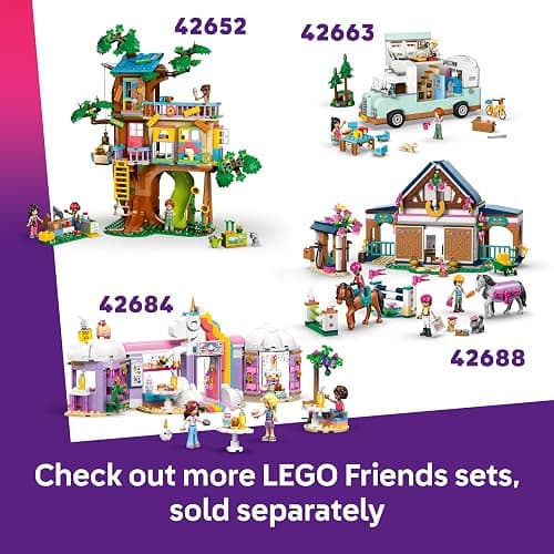 LEGO Friends Liann's Family House Toy - Miniature Set incl. a Garden, 4 Mini Dolls, Pet Axolotl & Gecko Animal Figures and Accessories - Birthday Gift for 7+ Year Old Girls - 42687 thumbnail 8