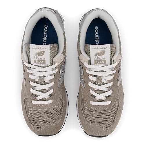 New Balance Women's 574 Core Sneaker, White, 8 thumbnail 6