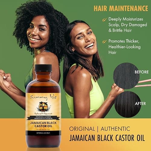 Sunny Isle Jamaican Black Castor Oil 4oz | 100% Natural for Hair, Scalp and Skin Care thumbnail 4