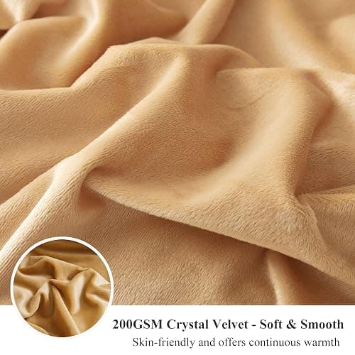 XeGe 20x54 Fluffy Faux Fur Leopard Print Body Pillow Cover, Cheetah Brown | Plush Fuzzy Faux Fur Body Pillowcase with Zipper, Farmhouse Shaggy Furry Long Pillow Cover For Pregnant Women Side Sleeper thumbnail 6