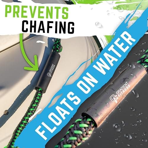 Gradient Fitness Bungee Dock Line – Shock-Absorbing Boat Rope for Jet Ski, Kayak, Pontoon & Small Boats – Stretchable Mooring Line thumbnail 5