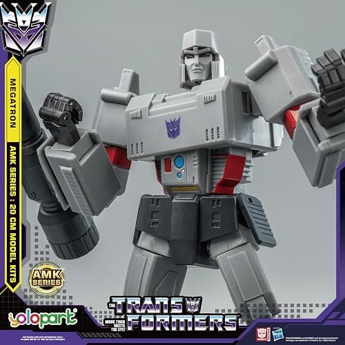 YOLOPARK Megatron Transformer Toys,AMK Series 7.87 Inch Highly Articulated Transformers G1 Action Figures with Weaponry for Adults Boys Girls,No Converting thumbnail 6
