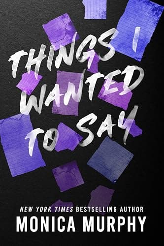Things I Wanted to Say (Lancaster Prep, 1) - Image 1