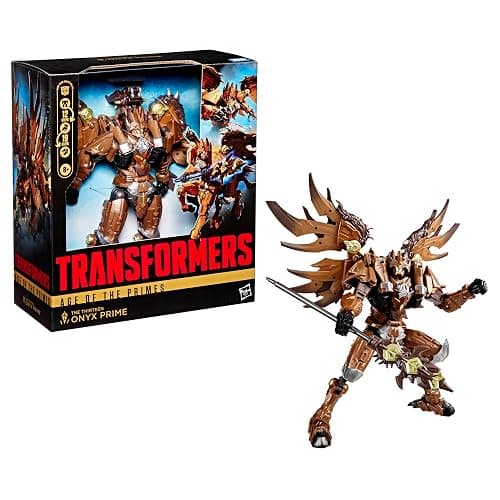 Transformers Age of The Primes Leader Class The Thirteen Onyx Prime, 7.5-inch Converting Action Figure, Robot Toys for Ages 8+ thumbnail 4