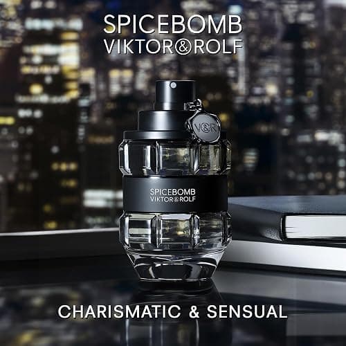 Viktor&Rolf Spicebomb Eau de Toilette - Gourmand Cologne for Men | Fragrance with Cinnamon, Black Pepper & Tobacco Accord - Long Lasting - Warm Mens Scent Perfect for Cool Nights thumbnail 3