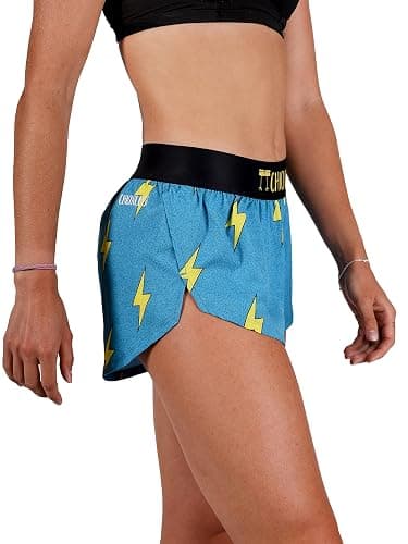 ChicknLegs Women's 1.5" Split Running Shorts thumbnail 3