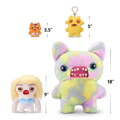 Fuggler Fugg Stars 9-Inch Plush Toy (Fleeting Fartlet) by ZURU – Funny Ugly Monster Stuffed Animal with Human-Like Teeth, Collectible Plush for Kids, Tweens, Teens, Adults & Plush Fans thumbnail 9