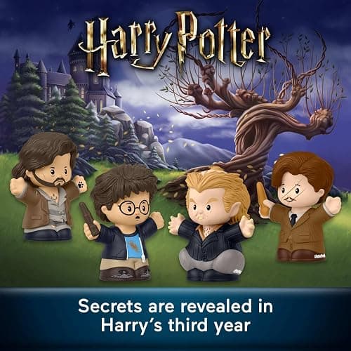 Little People Collector Harry Potter and The Prisoner of Azkaban Movie Special Edition Set for Adults & Fans, 4 Figures in a Display Package thumbnail 2