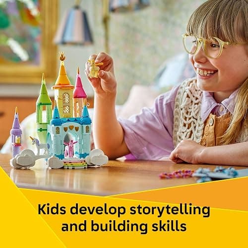 For Zara: LEGO Creator 3 in 1 Unicorn Castle Building Toy for Kids - Unicorn Toy Trio for Girls & Boys, Ages 8+ - Build 3 Pretend Play Toys with 1 Set of Building Blocks - Gift Idea for Birthdays - 31175 thumbnail 4